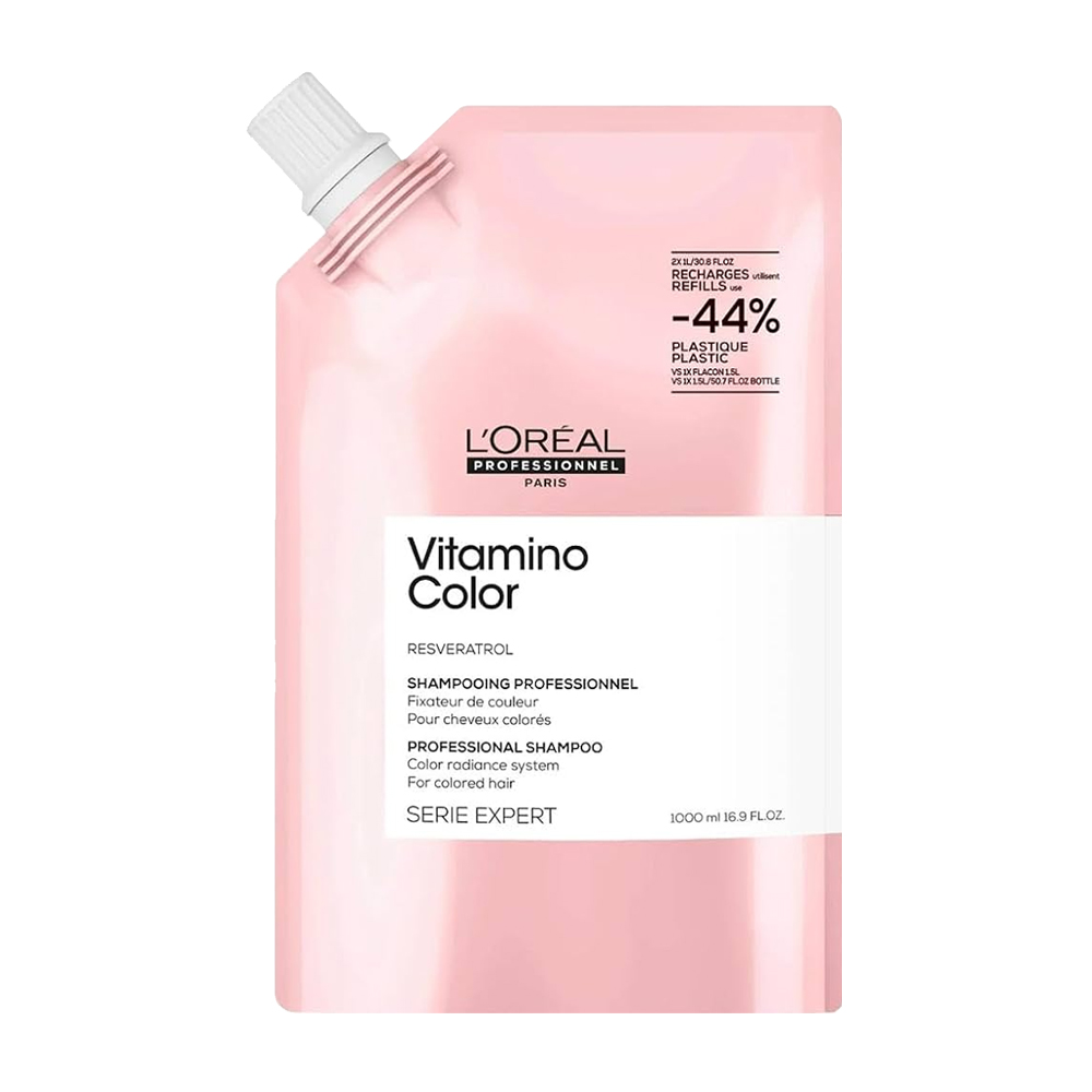 Loreal Professional Serie Expert Vitamino Shampoo Refill Bag 1000ml