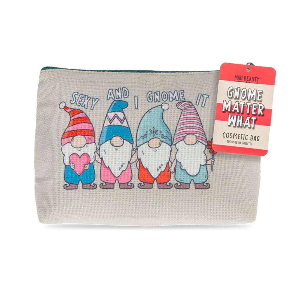 Gnome Matter What Cosmetic Gift Bag