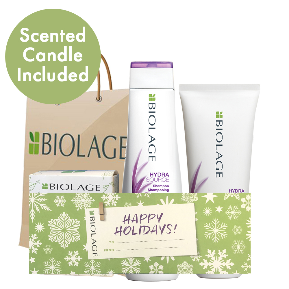 Biolage Hydrasource Duo Gift Set  - Shampoo 250ml and Conditioner 200ml
