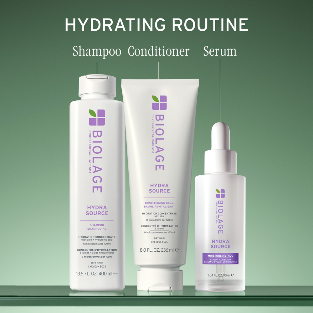 Biolage Mini Me Duo - Hydra Source Serum 90ml with Mini Shampoo and Conditioner