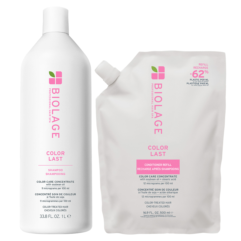 Biolage Duo - Colorlast Shampoo 1000ml & Refill 500ml Conditioner