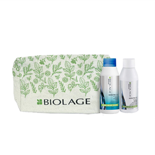 Biolage Keratindose Mini Travel and Treat Pouch (shampoo 50ml, conditioner 50ml, deep treatment 100ml)