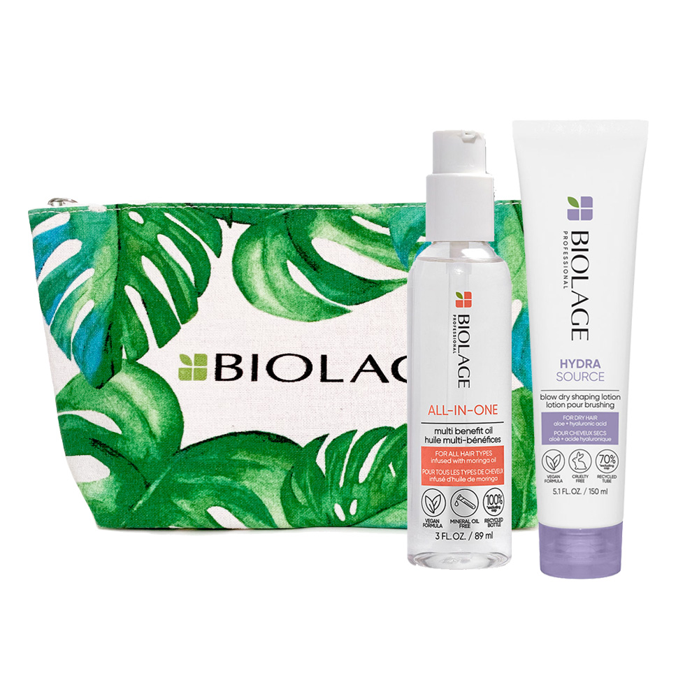 Matrix Biolage Styling Duo Contains 1 Multi Benefit Oil and 1 Blowdry