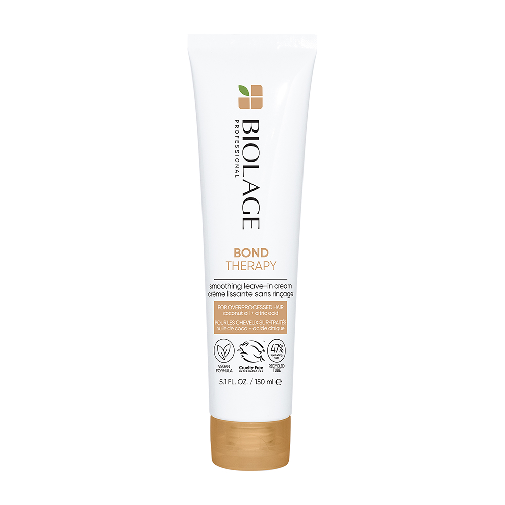 Biolage Bond Therapy Sulphate Free Smoothing Leave In Cream 150ml with Heat Protection