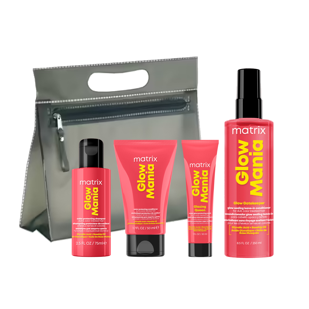 Matrix Mini Gift Pack in Black Washbag - Glow Mania Minis and Full Size Gatekeeper