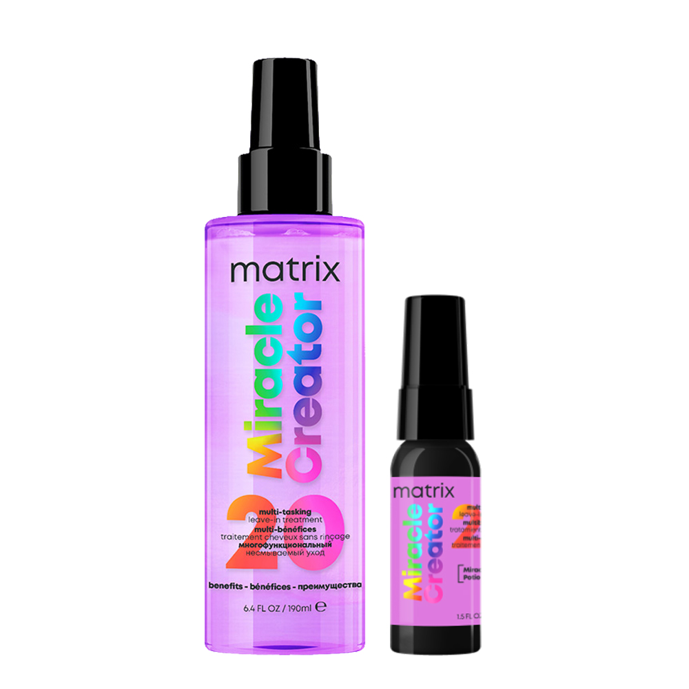 2026 Matrix Mini Me Duo - Miracle Creator 195ml with Foc 45ml Mini