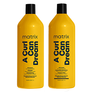 Matrix A Curl Can Dream Shampoo and Conditioner Litre Duo