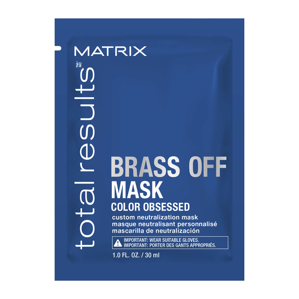 Matrix Total Results Brass Off Mask 30ml Sachet