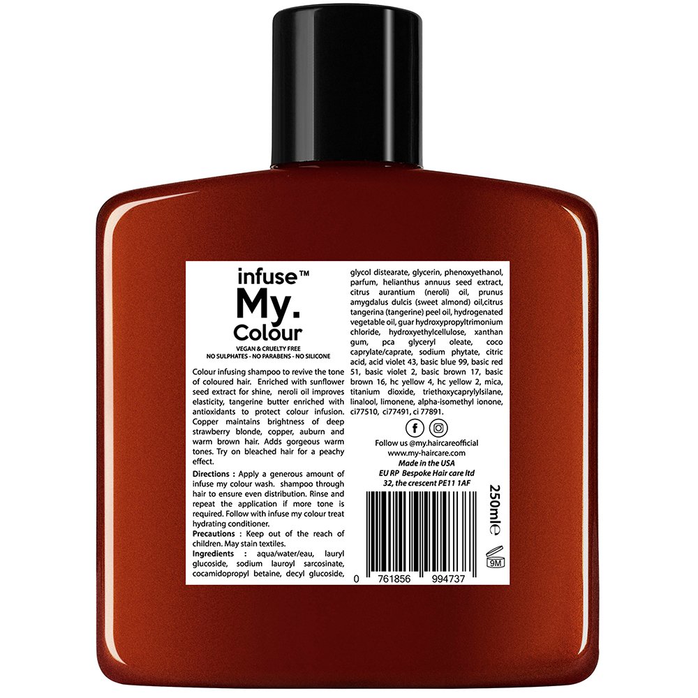 Infuse My. Colour Copper Shampoo 250ml