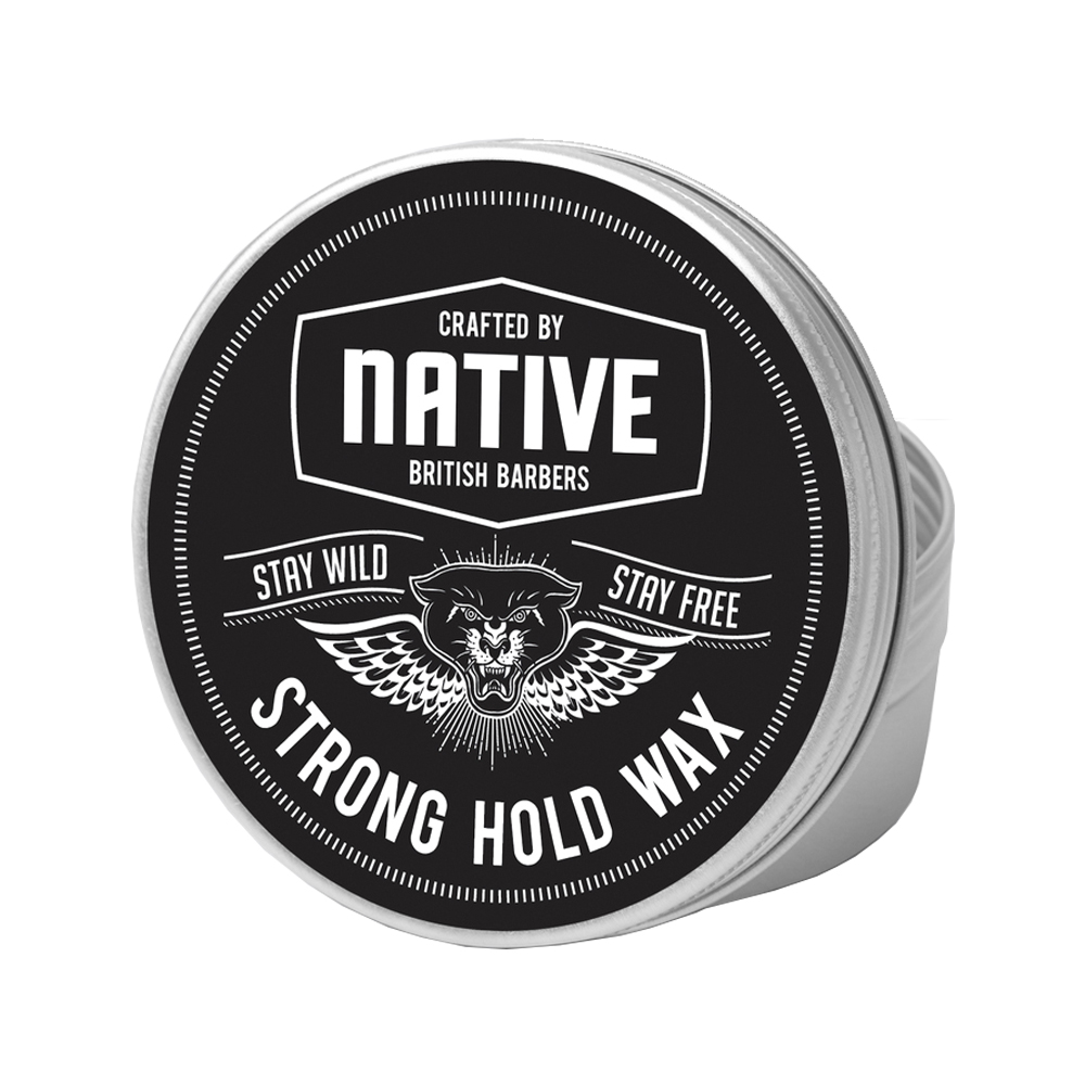 Native British Barbers - Strong Hold Wax 100ml