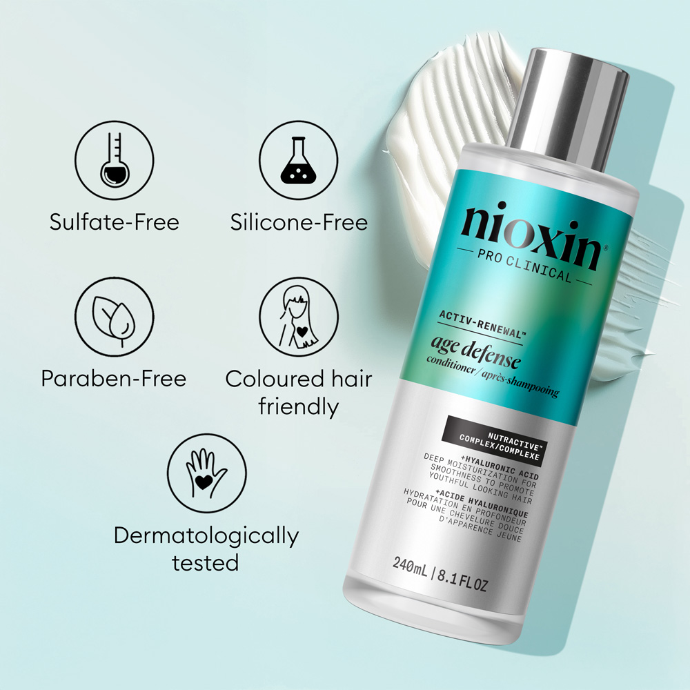 Nioxin Retail Duo - Age Defense 275ml with foc Mini Shampoo and Conditioner
