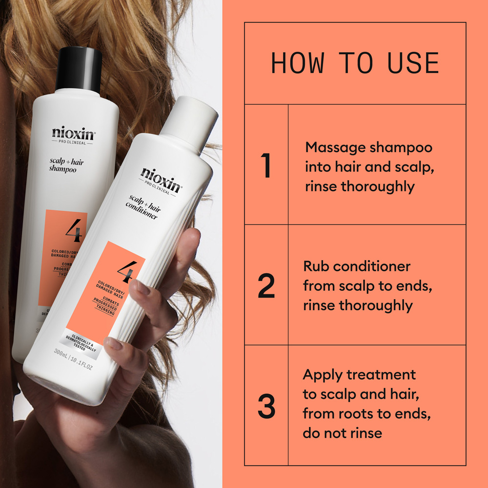 Nioxin System 4 Shampoo 300ml