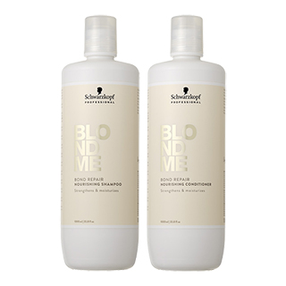 BlondMe Nourishing Litre Duo