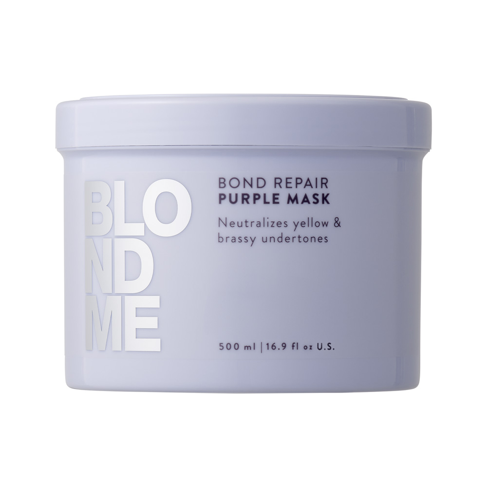Schwarzkopf BlondMe Bond Repair Purple Neutralising Mask 500ml
