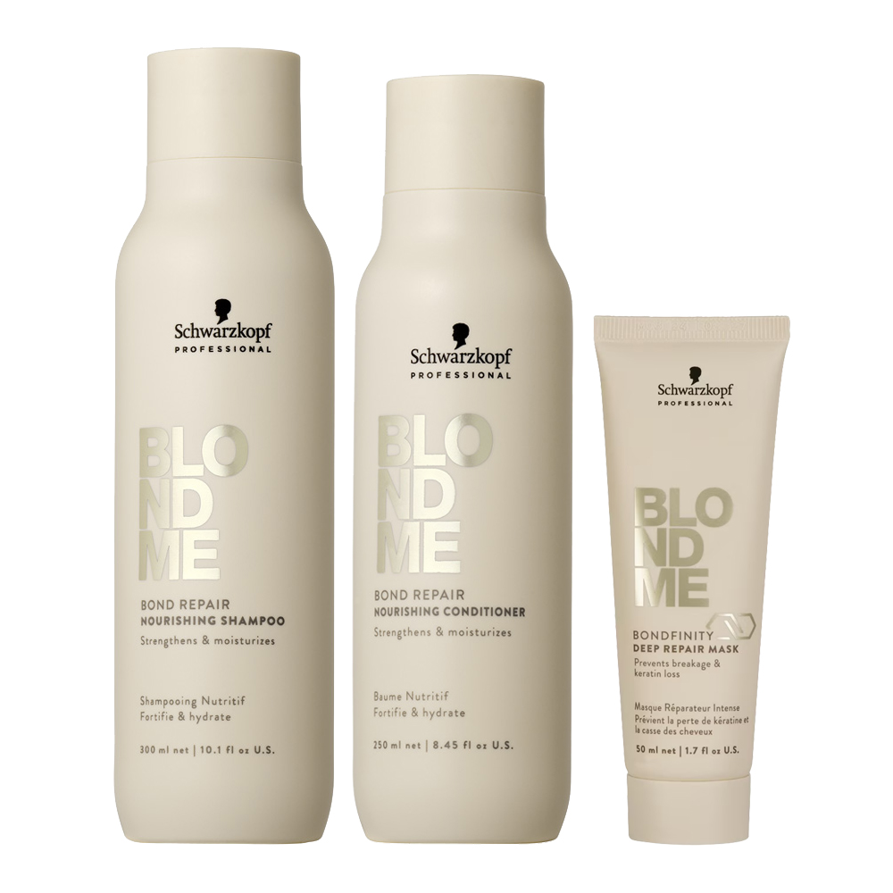 BlondMe Nourishing Xmas Bundle - Free Mini Mask