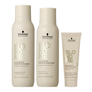 BlondMe Nourishing Xmas Bundle - Free Mini Mask