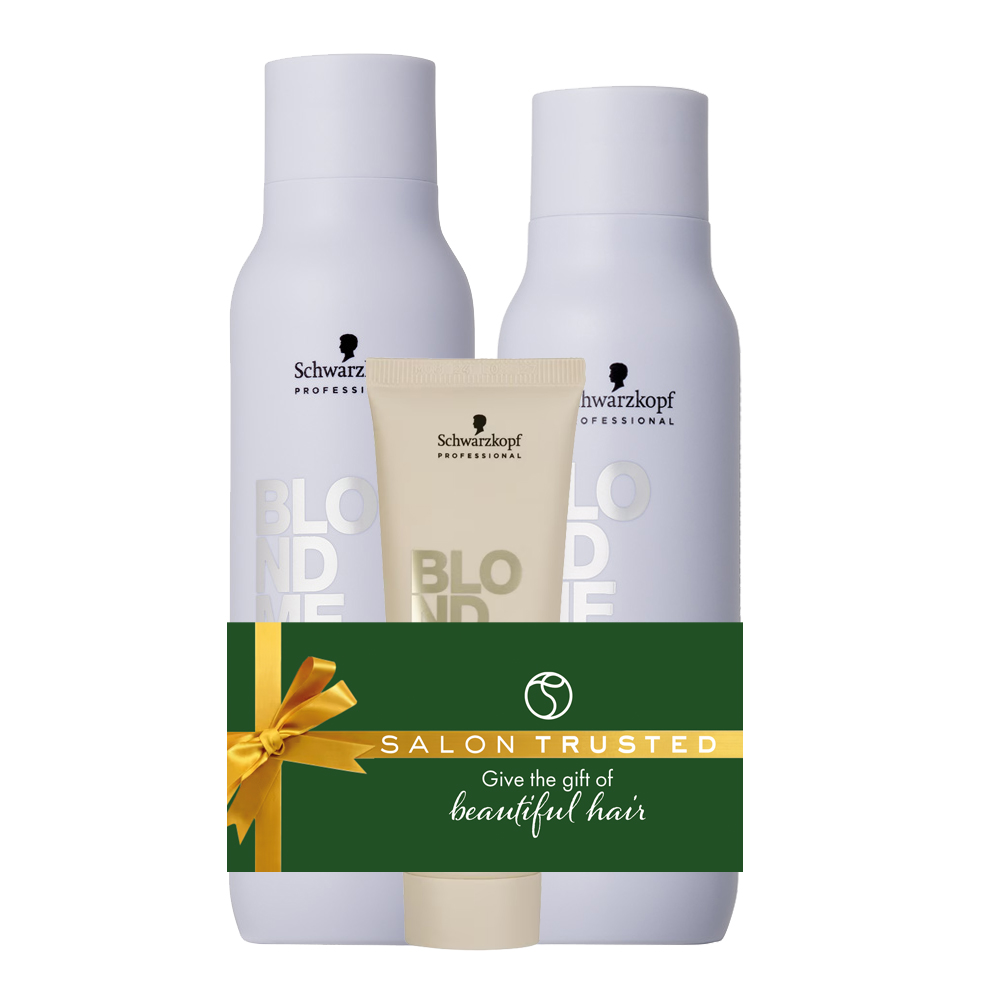 BlondMe Purple Xmas Bundle - Free Mini Mask