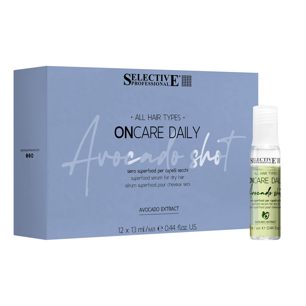 OnCare Daily Hydration Avocado Super Shot 12 x 13ml