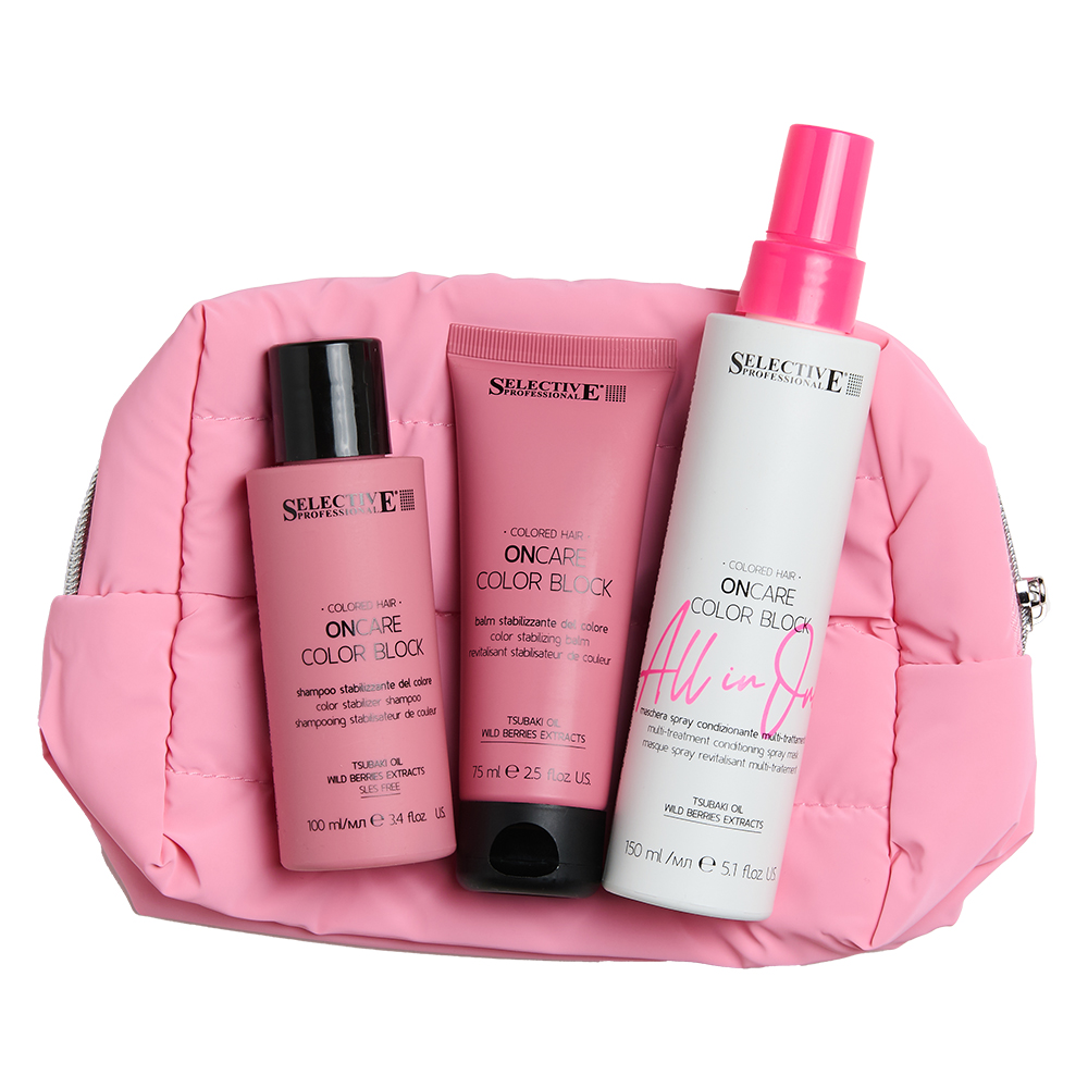 OnCare Summer Smiling Trio Bag for Coloured Hair
