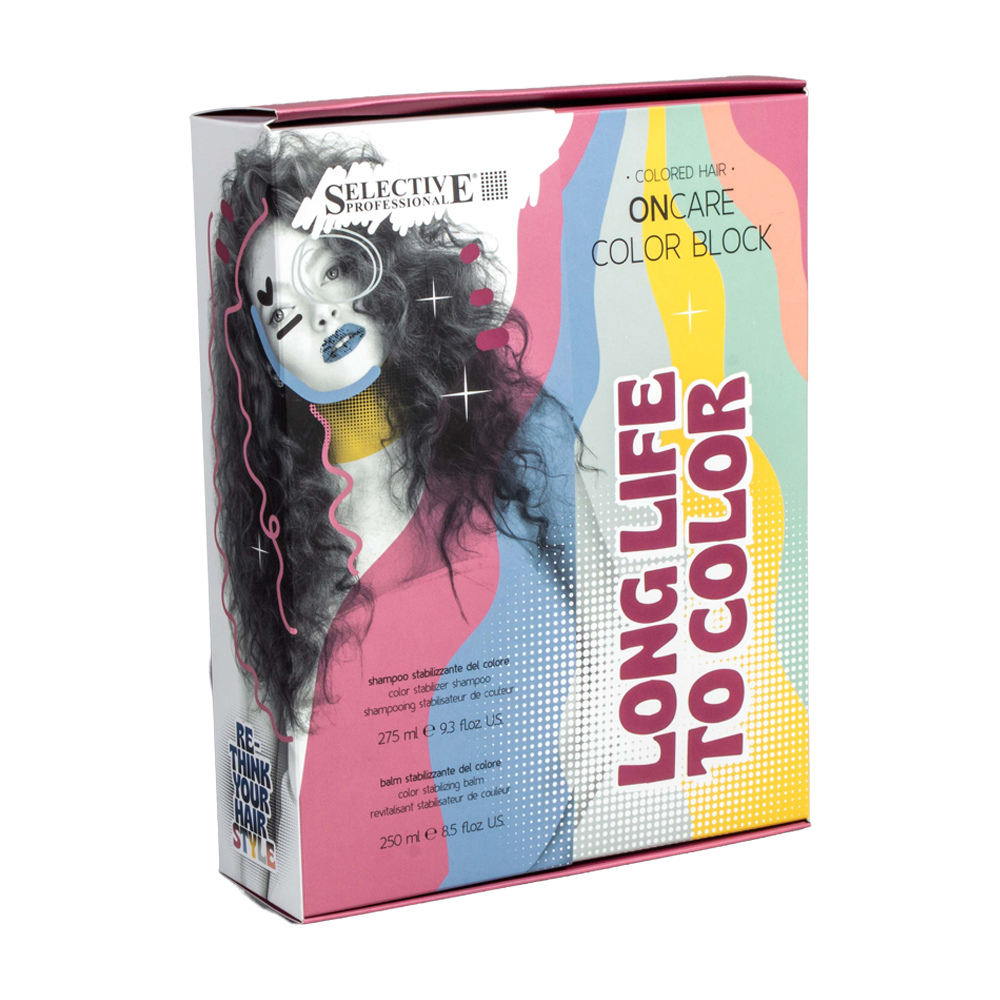 On Care Colour Block Pop Kit - with FREE Scrunchie