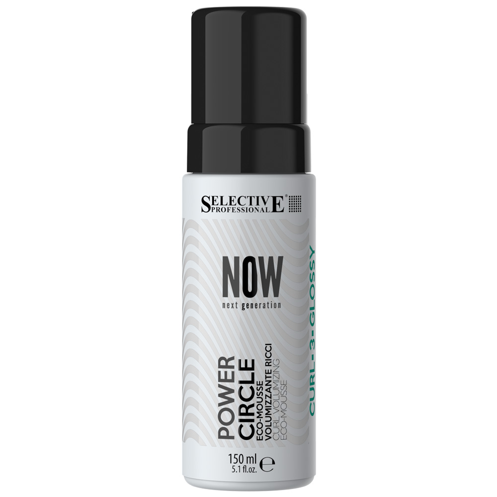 Selective Professional NOW Styling - Power Circle Curl Volumising Mousse 150ml