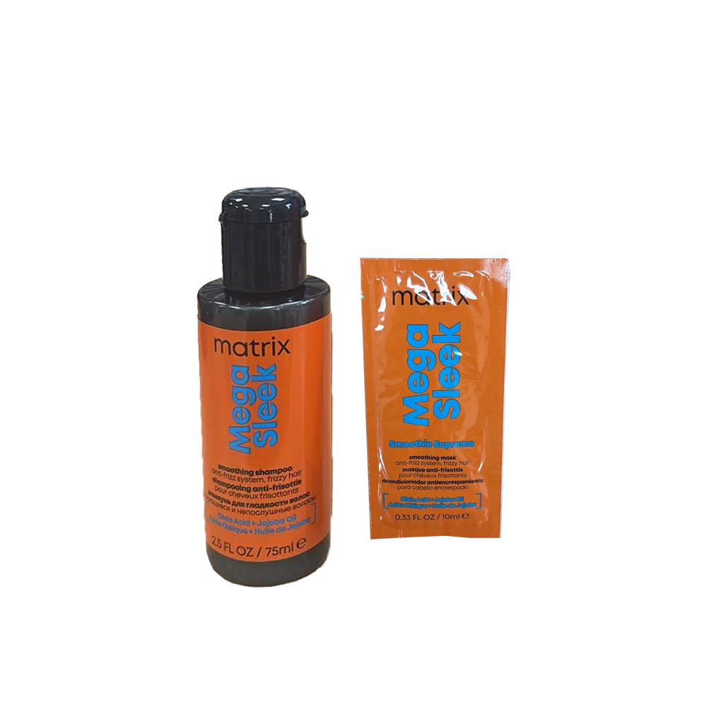 Mega Sleek Mini Shampoo and Mask Duo - Free Gift for Orders &pound;25+