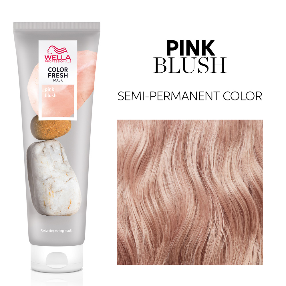 Wella Professional Color Fresh Semi Permanent Colour Mask Pink Blush 150ml