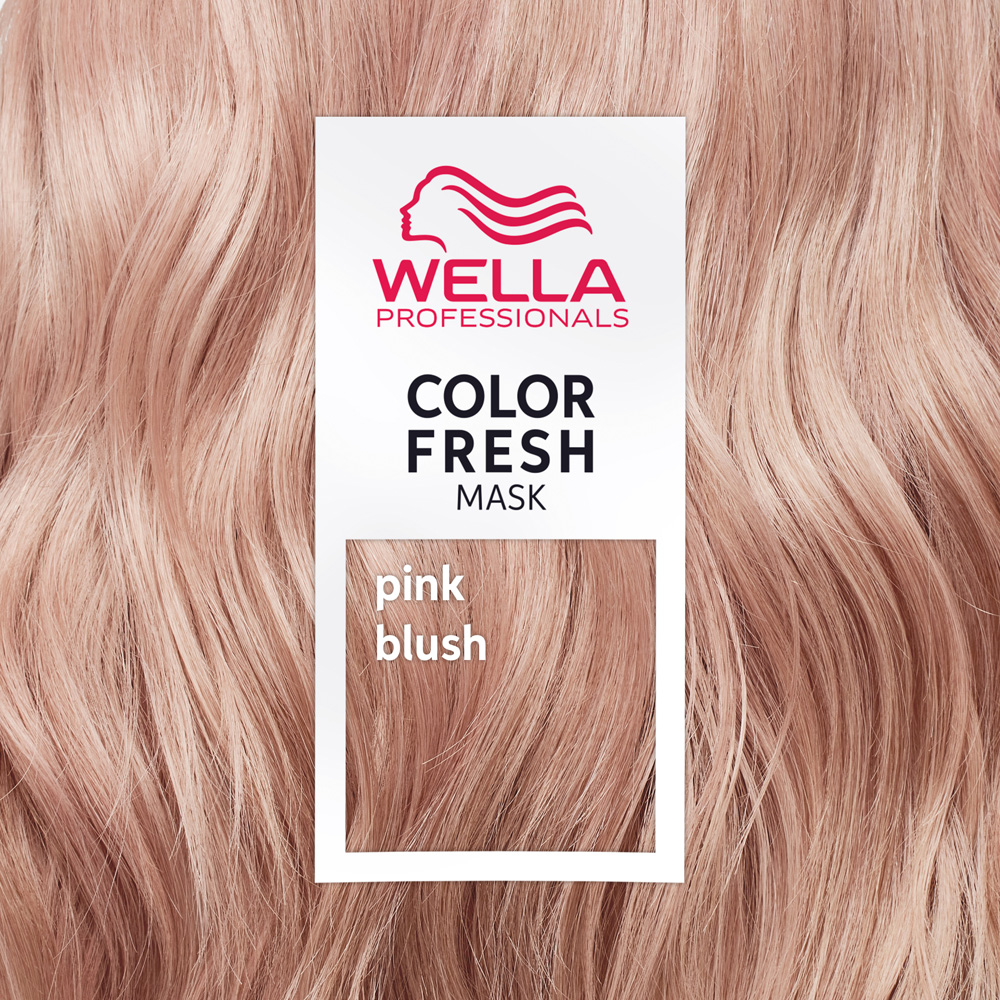 Wella Professional Color Fresh Semi Permanent Colour Mask Pink Blush 150ml