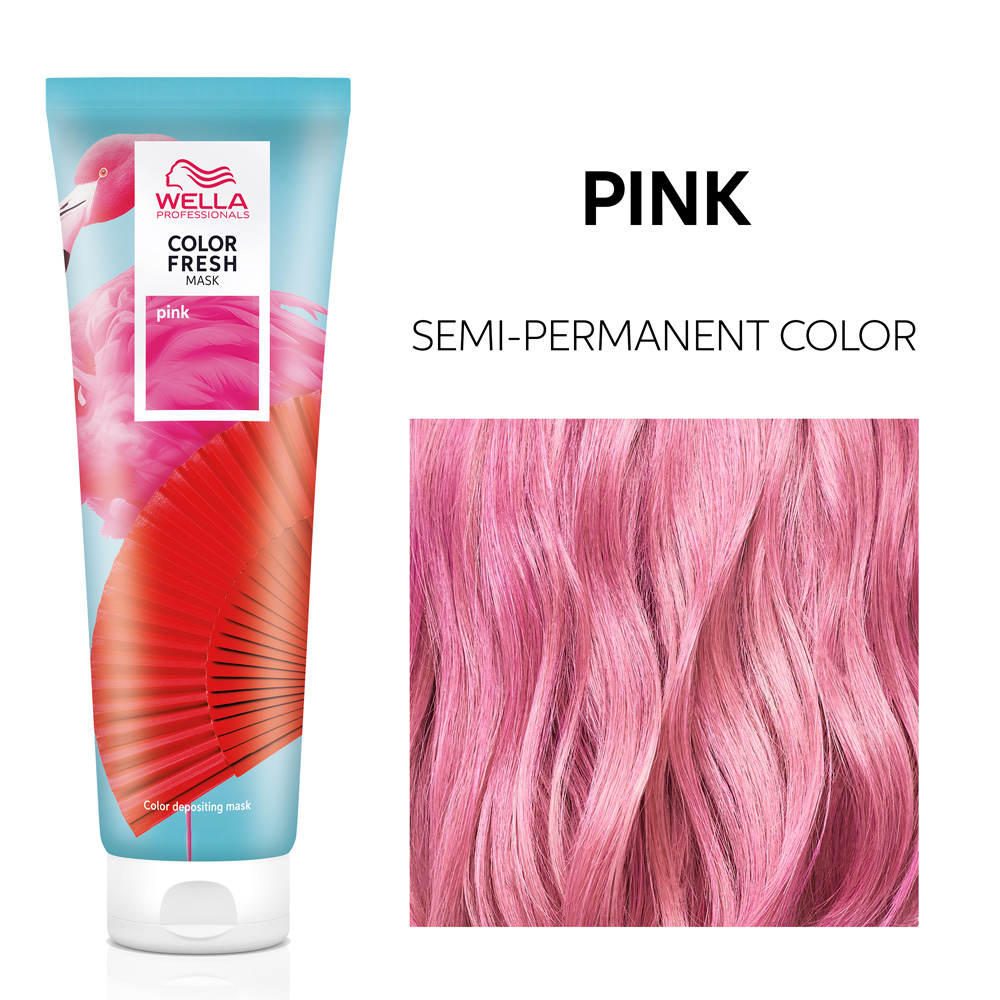 Wella Professional Color Fresh Semi Permanent Colour Mask Pink 150ml