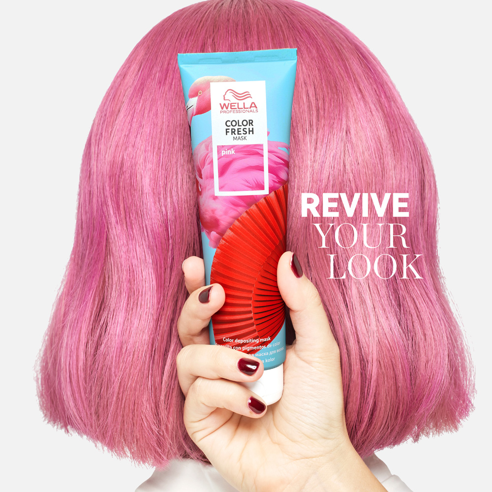 Wella Professional Color Fresh Semi Permanent Colour Mask Pink 150ml
