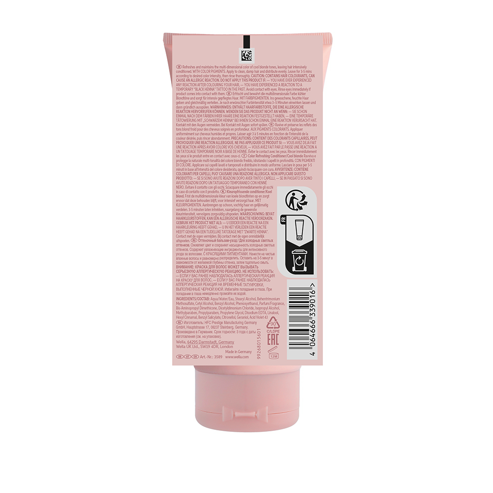 Wella Professional Color Recharge Cool Blonde Conditioner 200ml