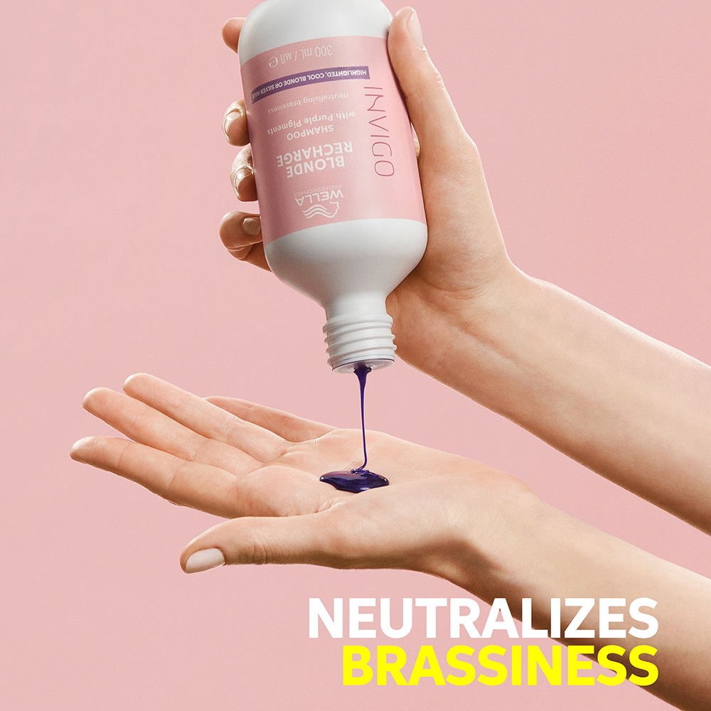 Wella Invigo Blonde Recharge Purple Shampoo 300ml
